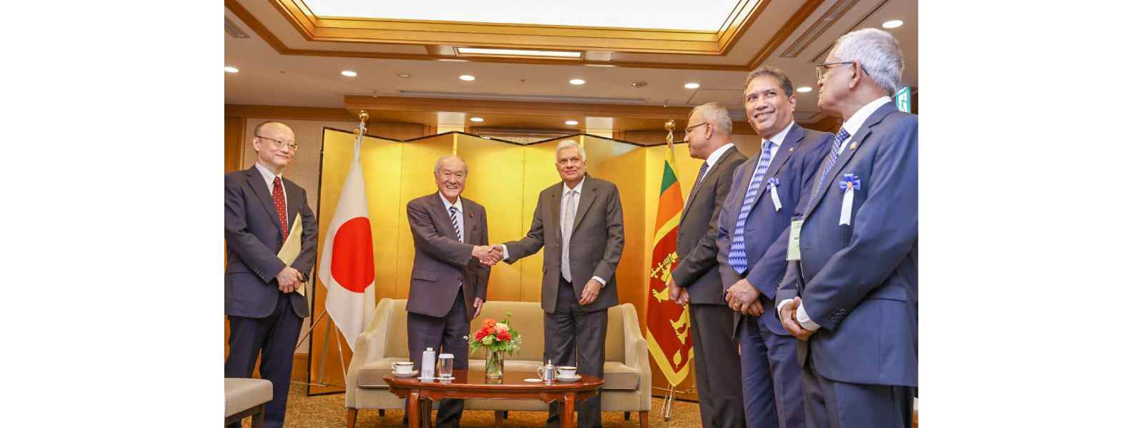 ජනපති හා ජපාන මුදල් ඇමති අතර හමුවක්..